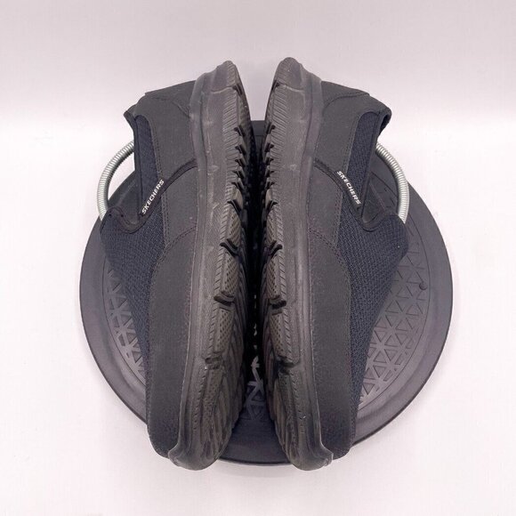 Skechers Equalizer Double Play Men Size 11 Black Shoes Slip On Loafer Low Top main image 8